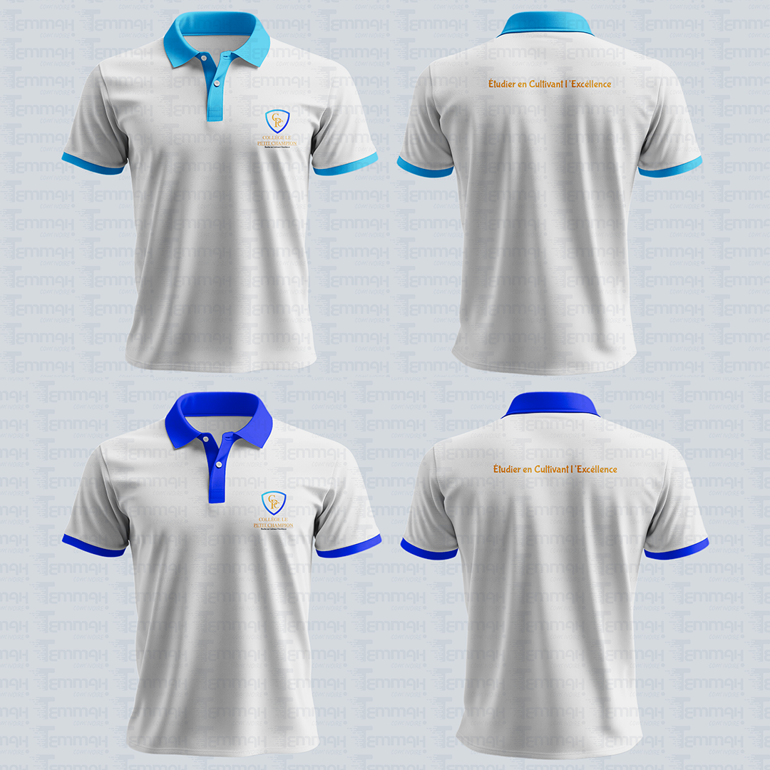 Polo- Conception-impression Ecole Petit Champion