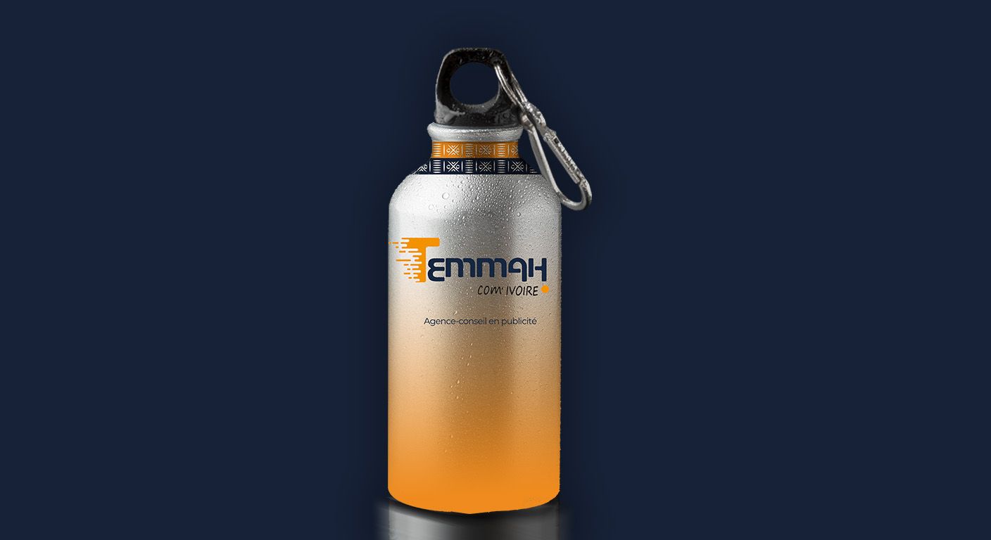 Gourde inox publicitaire