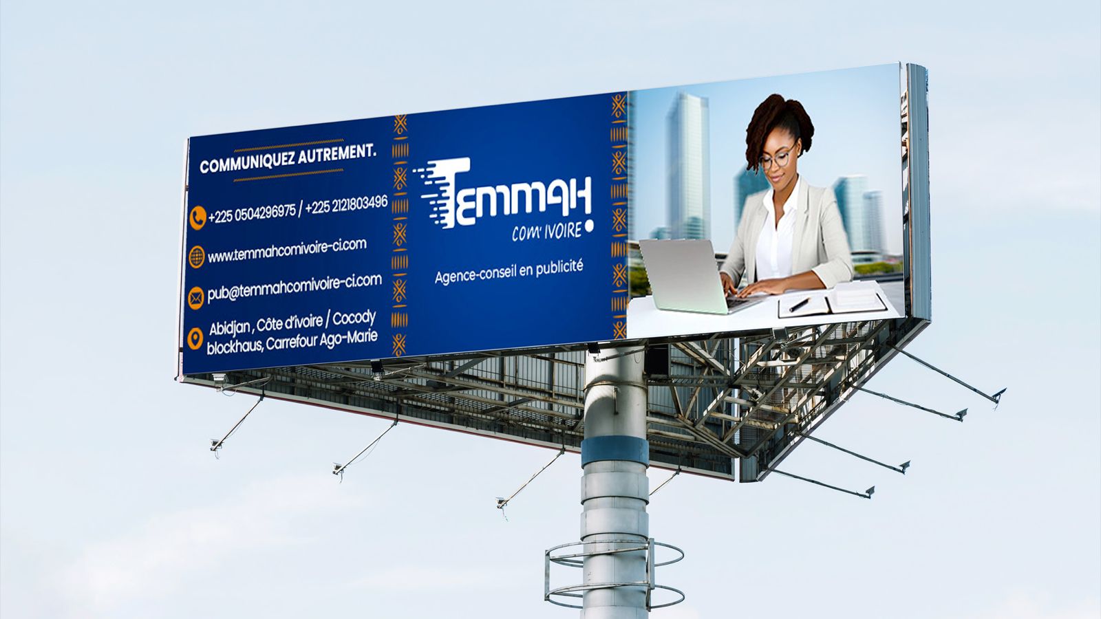 Panneaux publicitaire 12m²