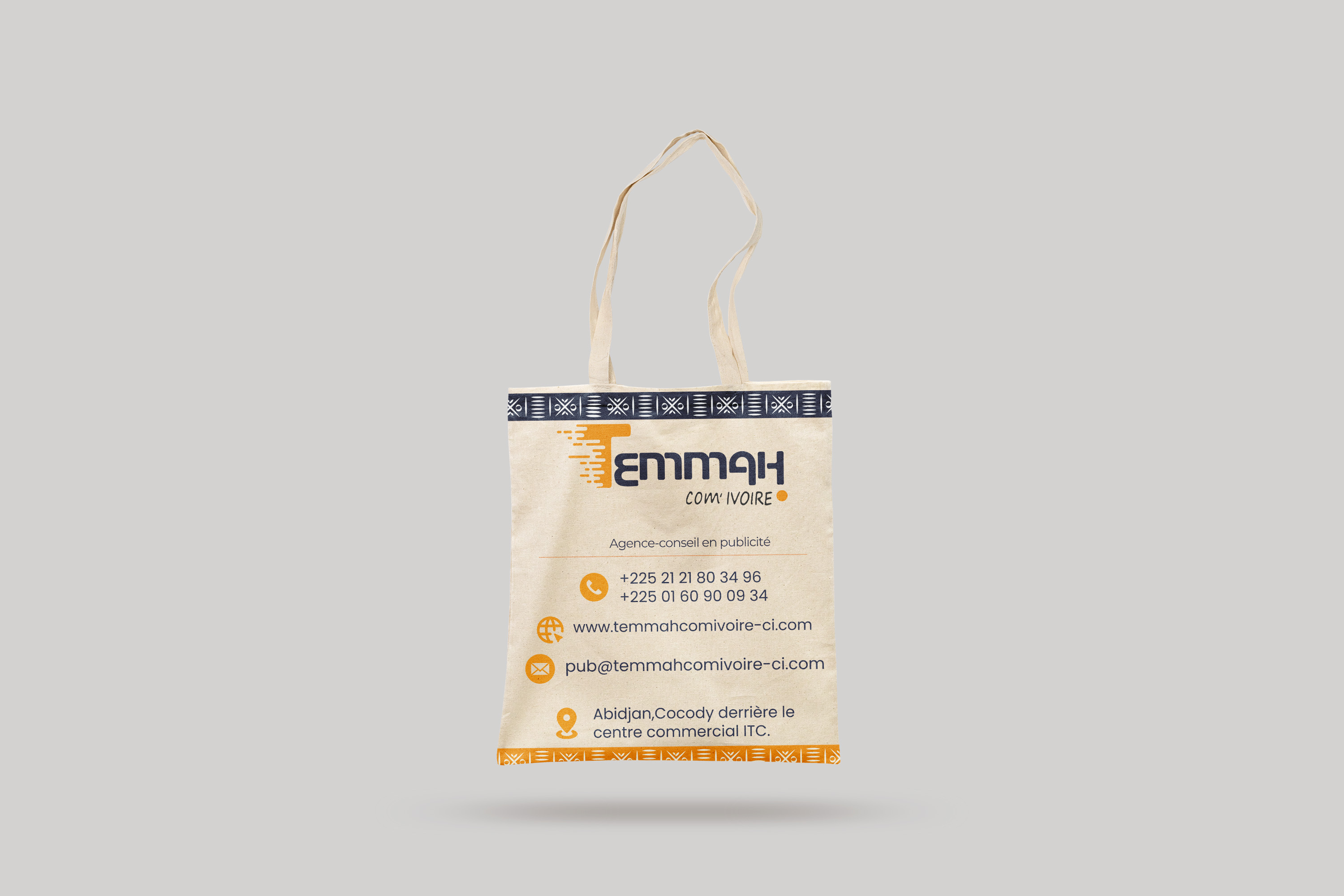 Sac caba tissu personnalisé