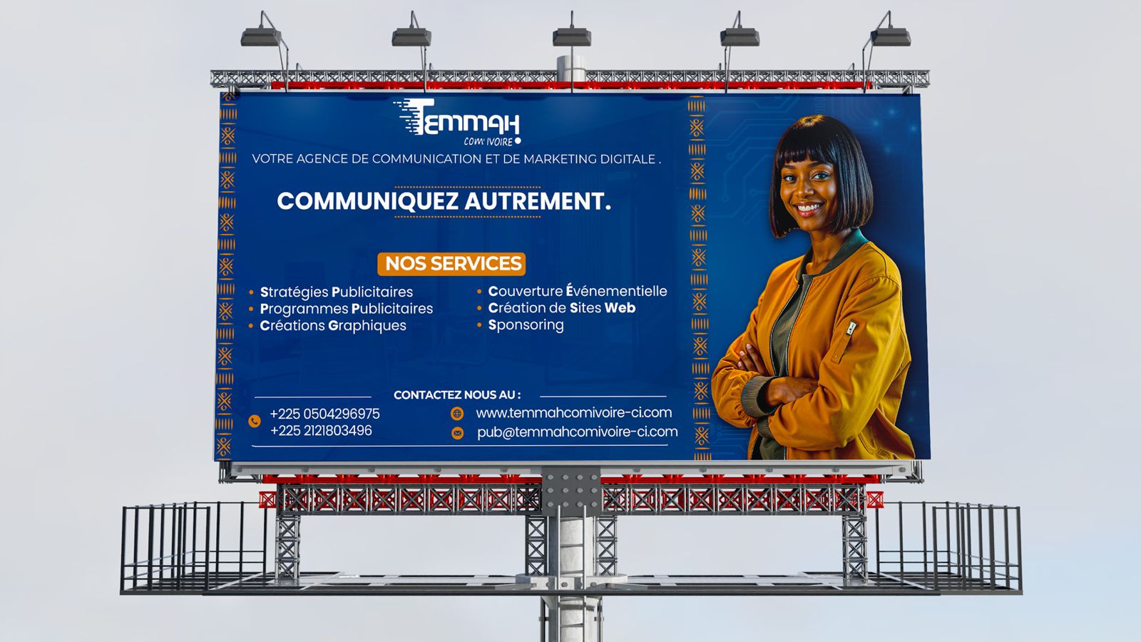 Panneaux publicitaire 54m²