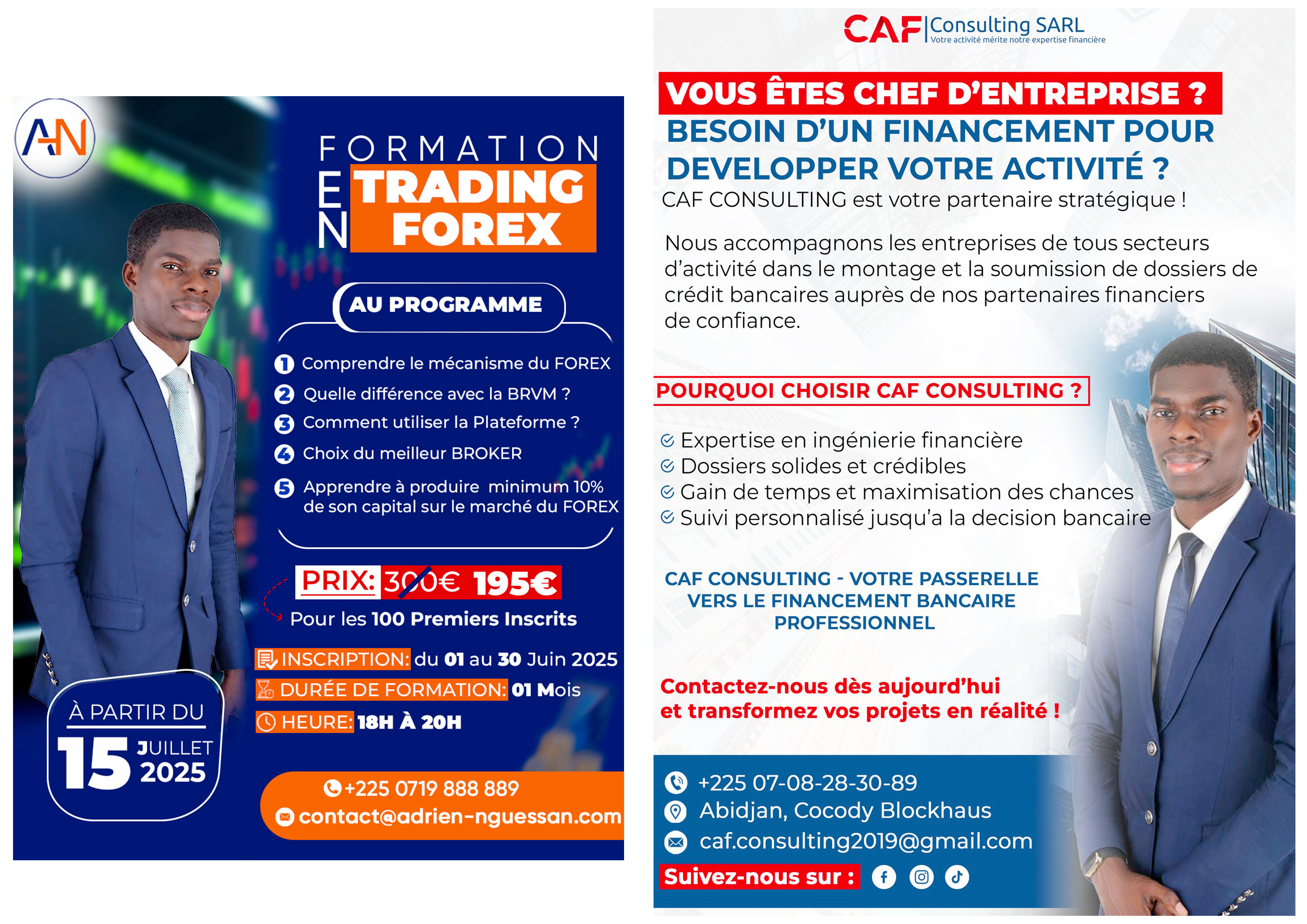 Affiche publicitaire (A2/A3)