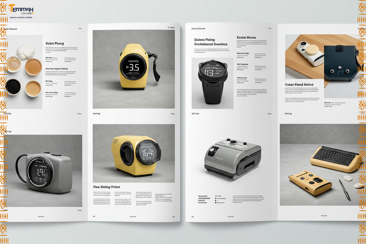 Catalogue produit (12 pages max)